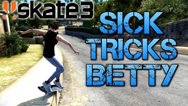 s03e80 — Skate 3 - Part 11 | SICK TRICKS BETTY | Playing on easy mode
