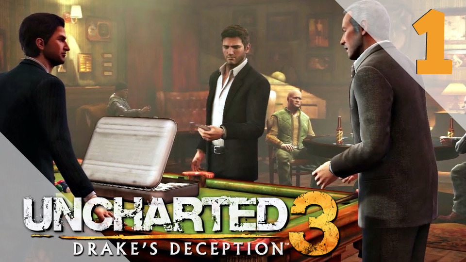 s2016e45 — Uncharted 3: Drake's Deception [PS4] #1: Снова в передряге