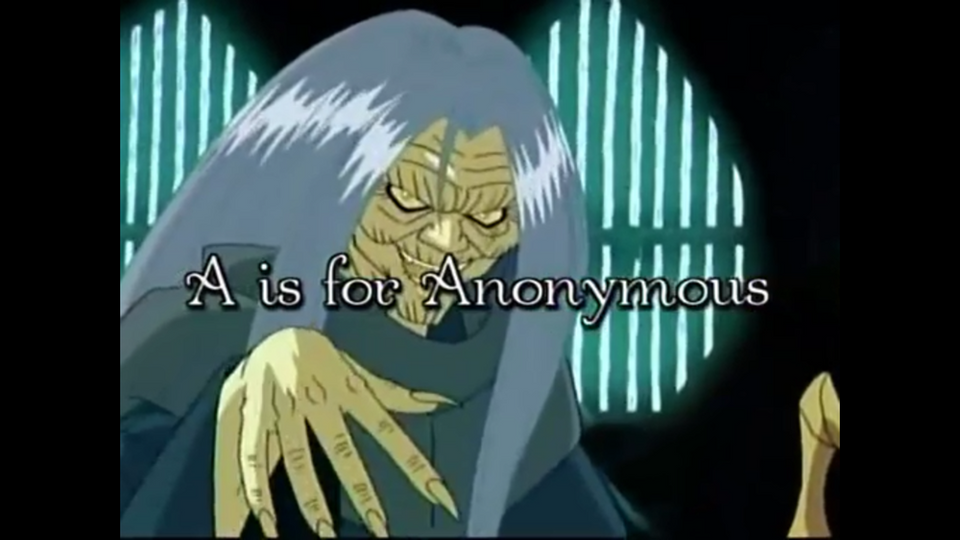 s02e01 — A is for Anonymous