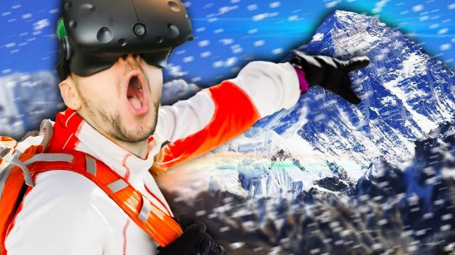 s05e434 — CLIMB EVEREST IN VIRTUAL REALITY | Everest VR (HTC Vive Virtual Reality)