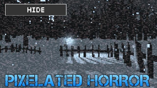 s02e218 — HIDE - PIXELATED HORROR - Indie horror game playthrough/facecam