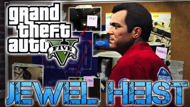 s02e421 — Grand Theft Auto V | JEWELLERY STORE HEIST | PS3 HD Gameplay