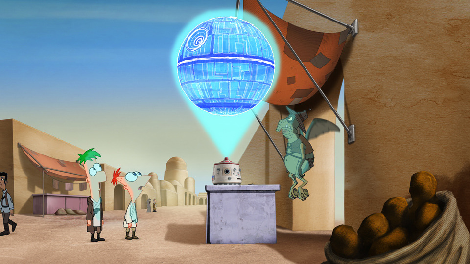 s04e41 — Phineas and Ferb: Star Wars