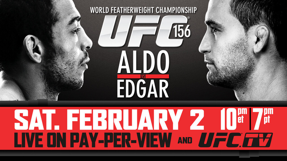 s2013e01 — UFC 156: Aldo vs. Edgar