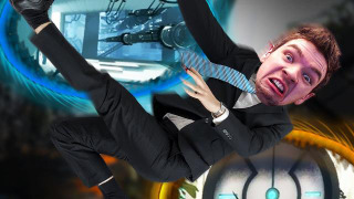 s09e175 — MY GIRLFRIEND DESTROYED ME | Portal 2 Co-op w/ Gab