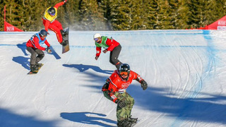 s01e05 — Day 4: Snowboarding; Curling; Luge; Speed Skating; Biathlon; Figure Skating; Ice Hockey; Freestyle Skiing