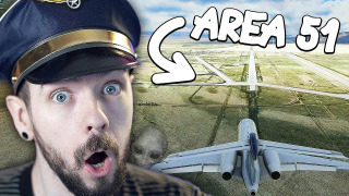 s09e254 — I Flew to AREA 51 in Flight Simulator