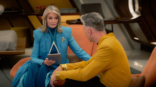 Звёздный путь: Странные новые миры — s04e07 — Like Chronitons Through the Hourglass