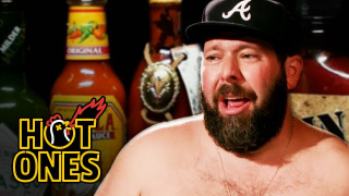s02e24 — Bert Kreischer Sweats Profusely Eating Spicy Wings