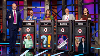 s10e18 — Queen Elizabeth II, Punctuation, Keytars & Cult Film: The Room