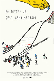 En meter je šest centimetrov
