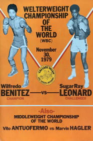 Sugar Ray Leonard vs. Wilfred Benítez