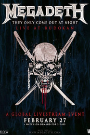 Megadeth - They Only Come Out At Night: Live At Budokan 2023