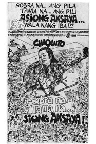 Sobra Na, Tama Na, Asiong Aksaya
