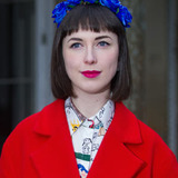 Rachel Maclean — The Queen / English lion / Scottish unicorn