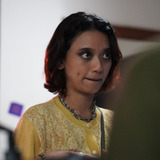 Ninda Fillasputri — Reporter Pemakaman Erlangga