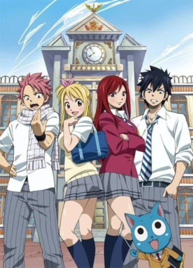 Fairy Tail OVA 2 - Fairy Academy - Yankee-kun and Yankee-chan!