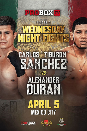 Carlos Sanchez vs. Alexander Duran