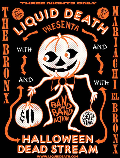 The Bronx and Mariachi El Bronx Presents: Halloween Dead Stream