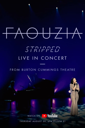 Faouzia Stripped Live In Concert from the Burton Cummings