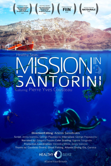 Healthy Seas: Mission in Santorini