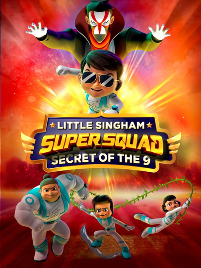Little Singham Super Squad Secret of 9