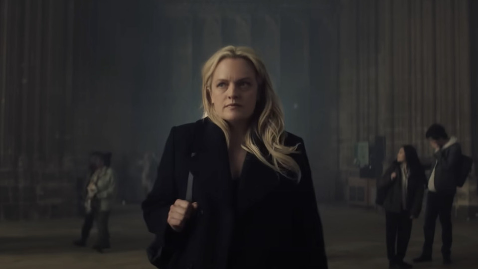 Elisabeth Moss plays a spy in the trailer for the TV series "The Veil"