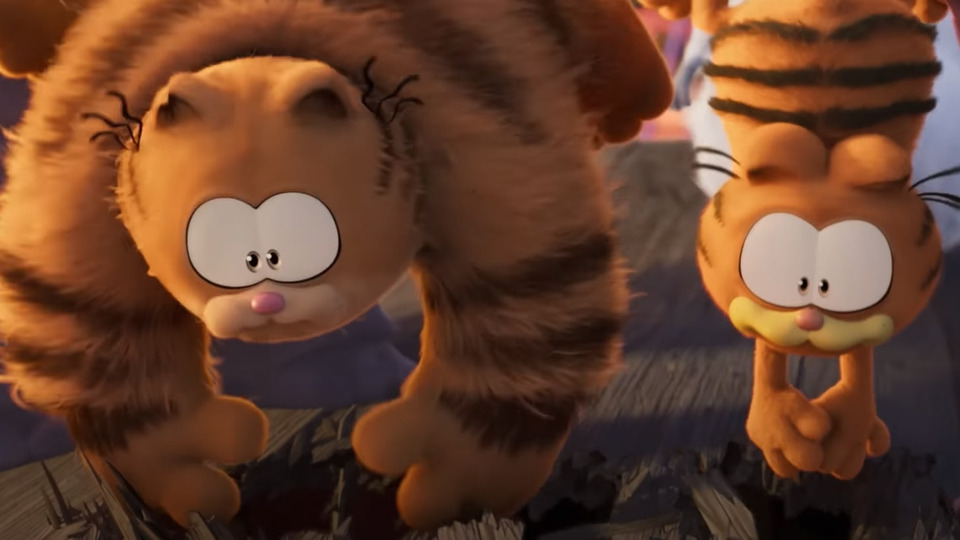 Garfield goes on an adventure with his dad in the trailer for the animated "The Garfield Movie"