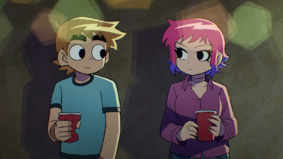 Watch the trailer for the anime "Scott Pilgrim Takes Off"  
