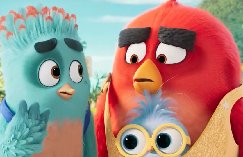 В дебютном трейлере «Angry Birds в кино 3» Ред стал отцом 
