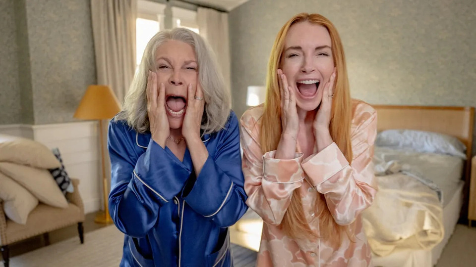 The "Freakier Friday" trailer with Lindsay Lohan and Jamie Lee Curtis has been released