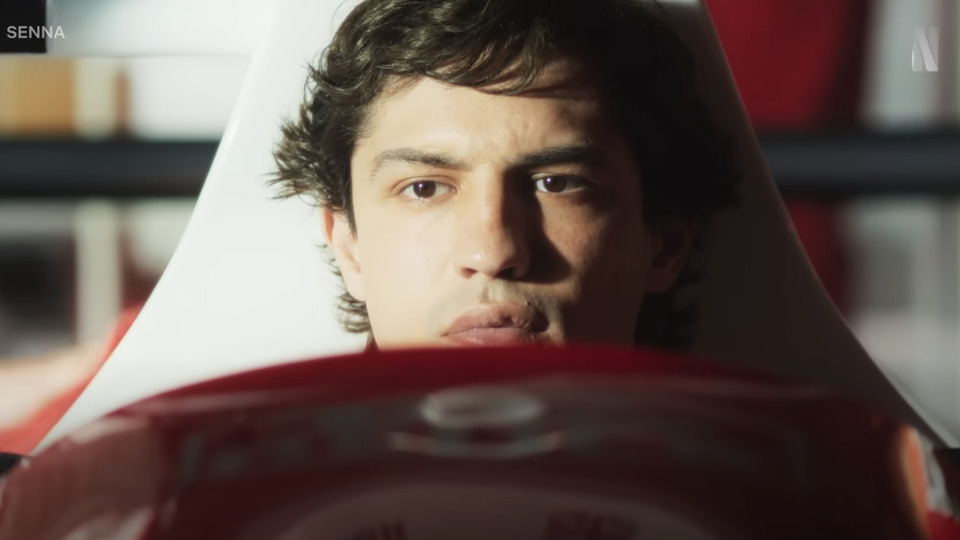 Netflix has revealed the first teaser for the "Senna" series starring Gabriel Leone and Kaya Scodelario