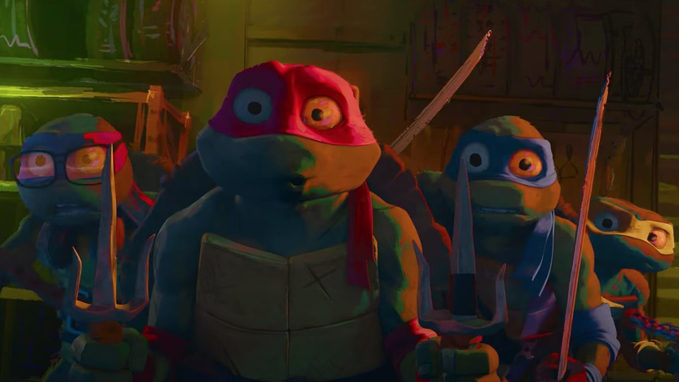 Вышел трейлер мультфильма Teenage Mutant Ninja Turtles: Mutant Mayhem от Сета Рогена