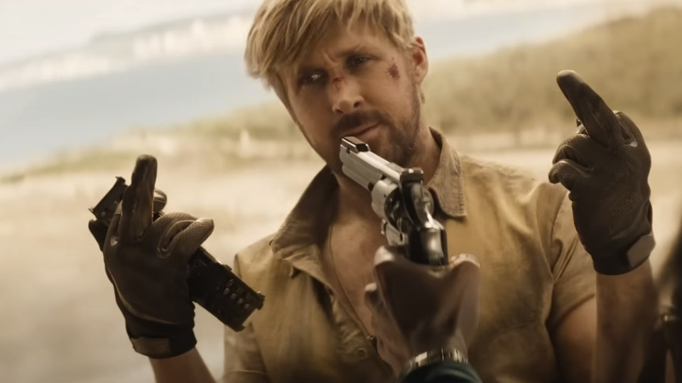 Ryan Gosling fights and breathes fire in the new trailer for the comedy "The Fall Guy"