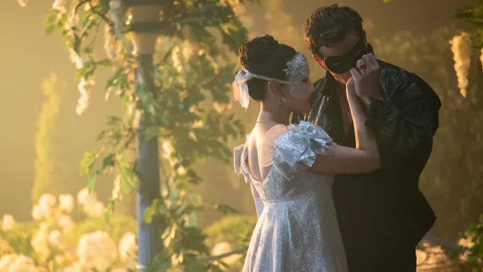 Netflix showed a clip from the fourth season of "Bridgerton", which will be released in 2026