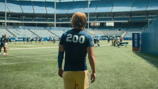 Glen Powell returns to college soccer in the trailer for the Hulu comedy "Chad Powers"