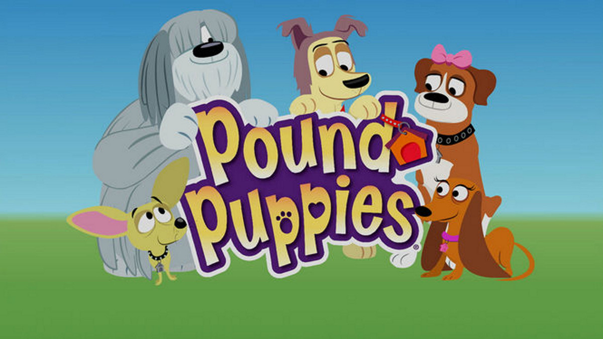 Pound puppies lucky and cookie