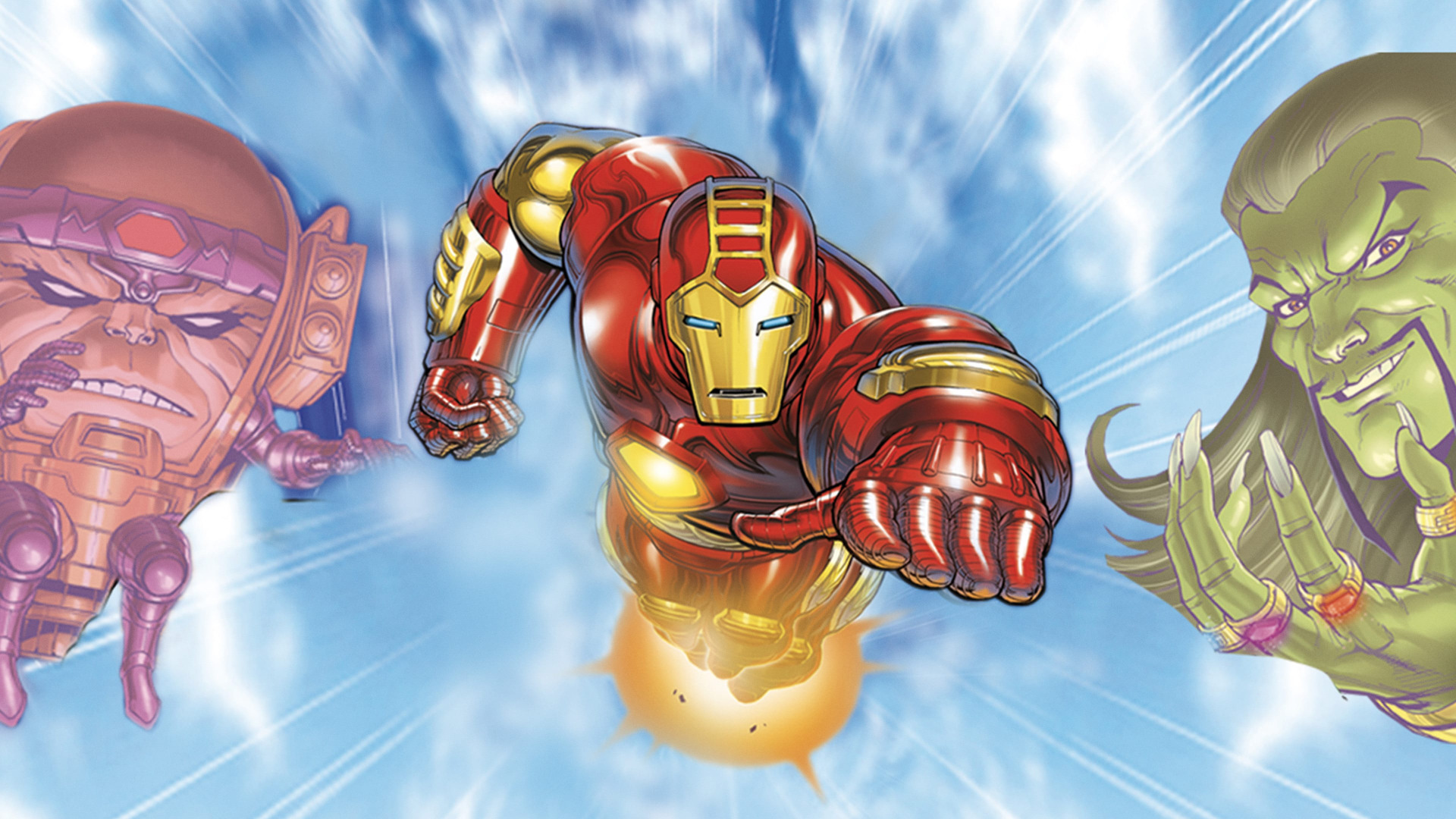 Cartoon Iron Man