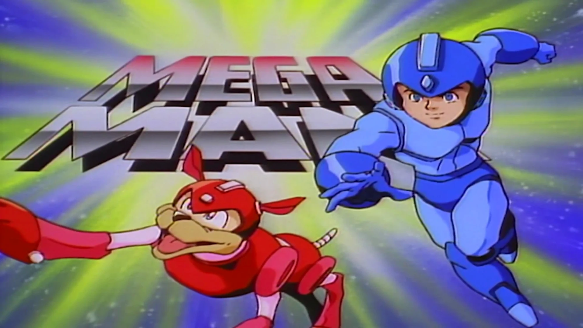 Cartoon Mega Man