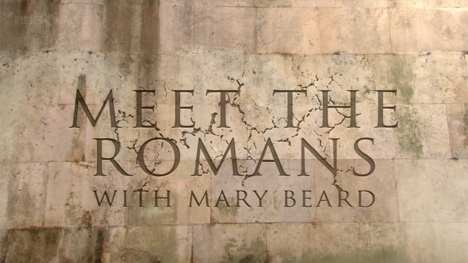 Show Meet the Romans with Mary Beard