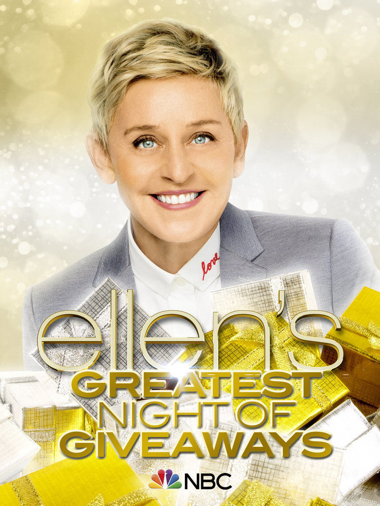 Show Ellen's Greatest Night of Giveaways