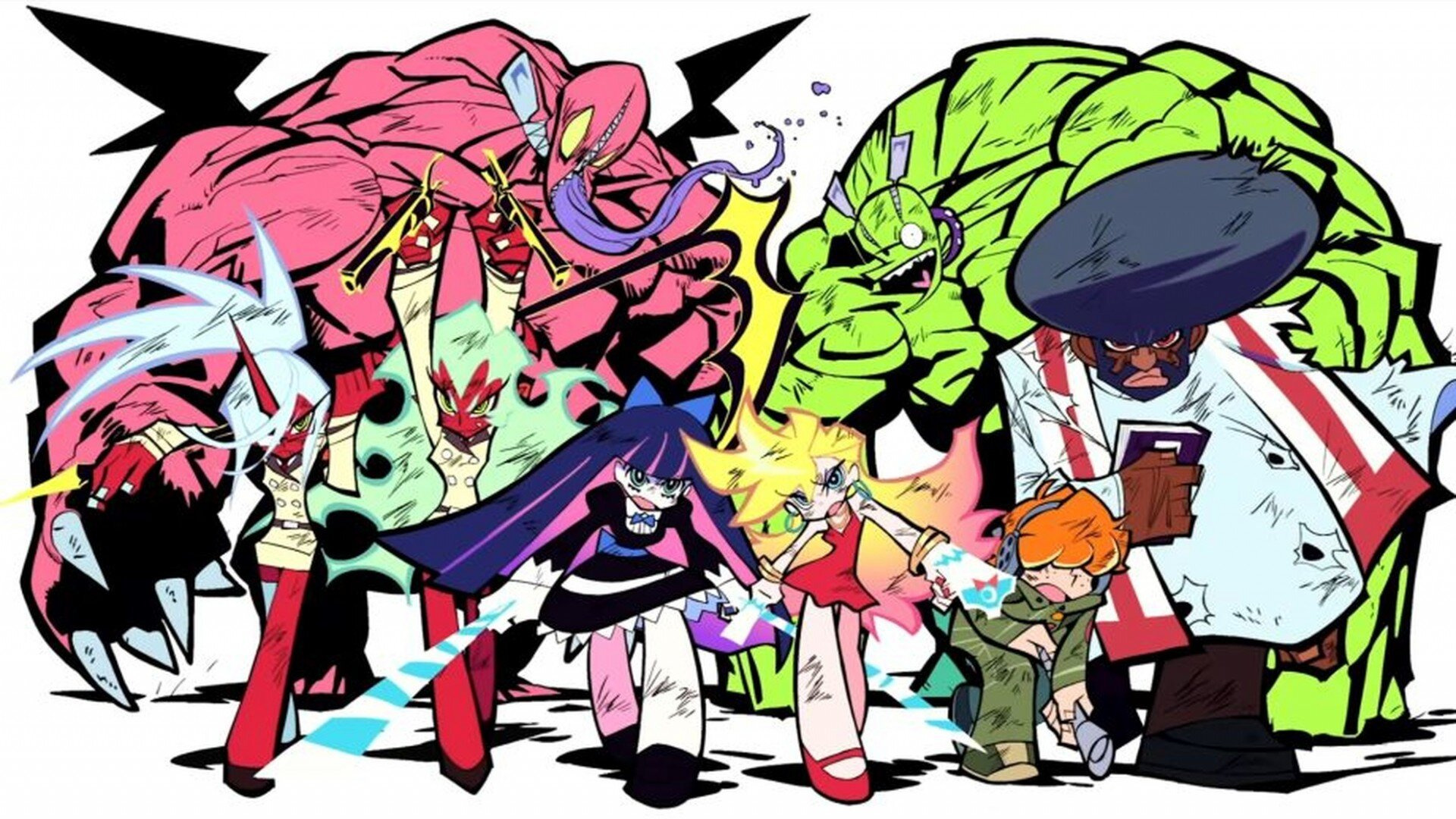 PANTY & STOCKING with GARTERBEL スリーブ 2個 PANTY