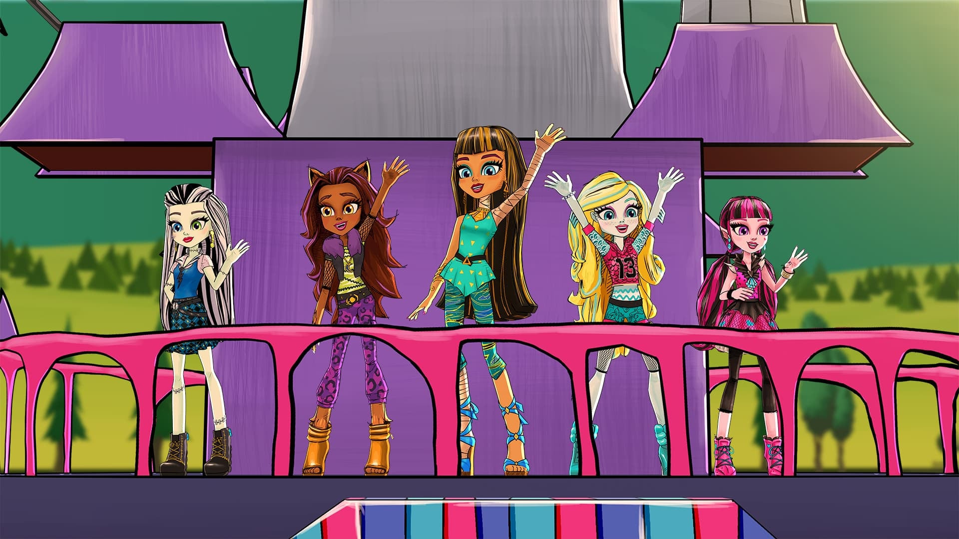 Show Monster High: Adventures of the Ghoul Squad