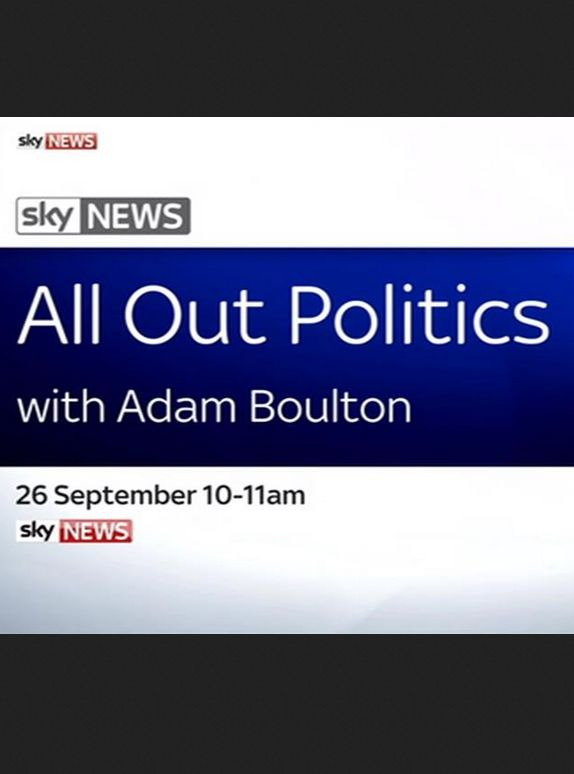 Show All Out Politics with Adam Boulton