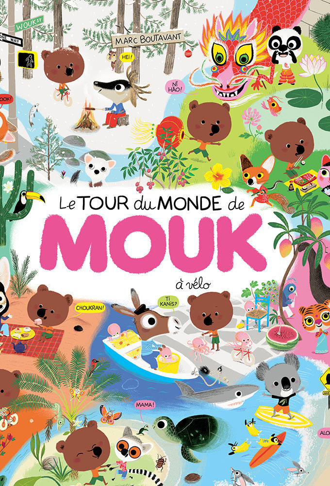 Show Mouk, der Weltreisebär