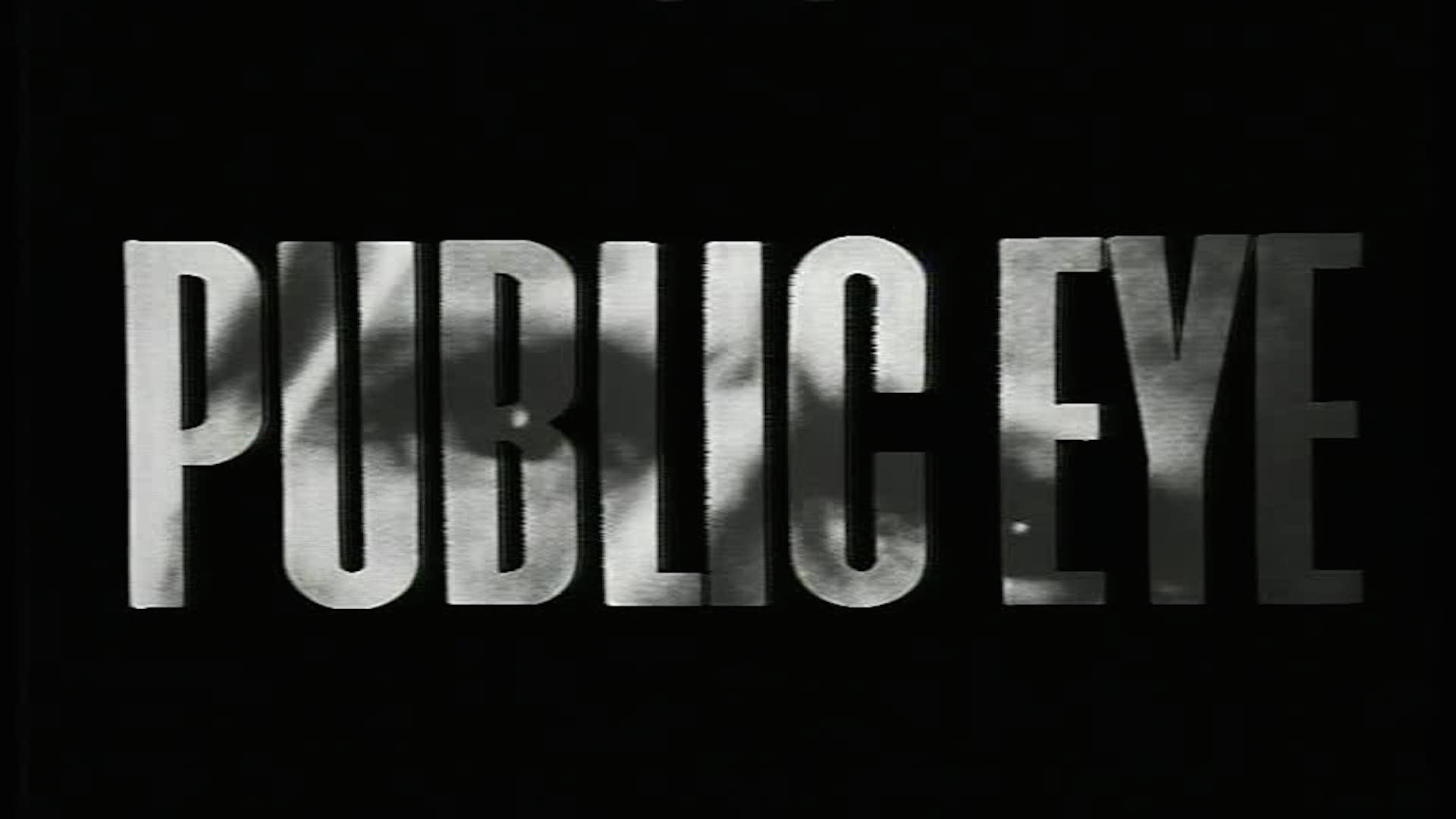 Сериал Public Eye (UK)
