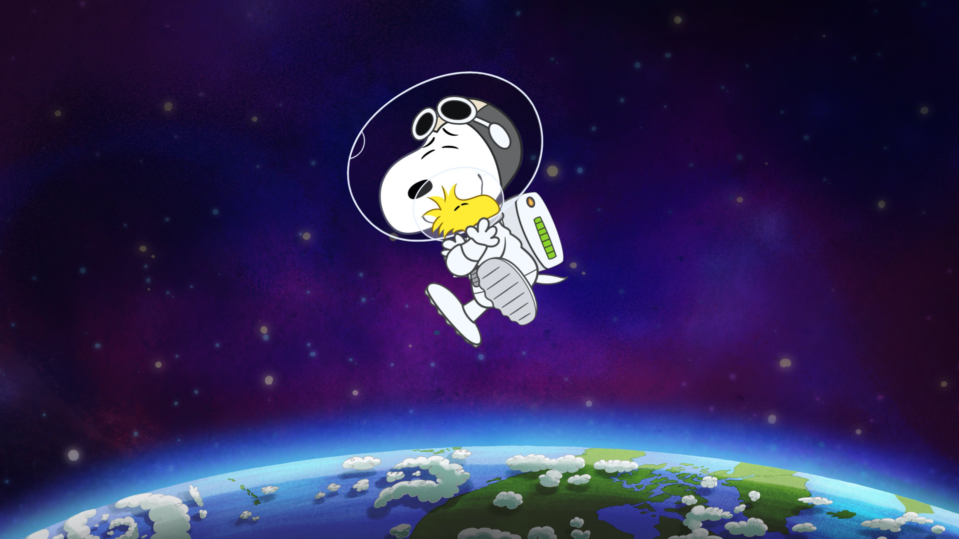Show Snoopy in Space