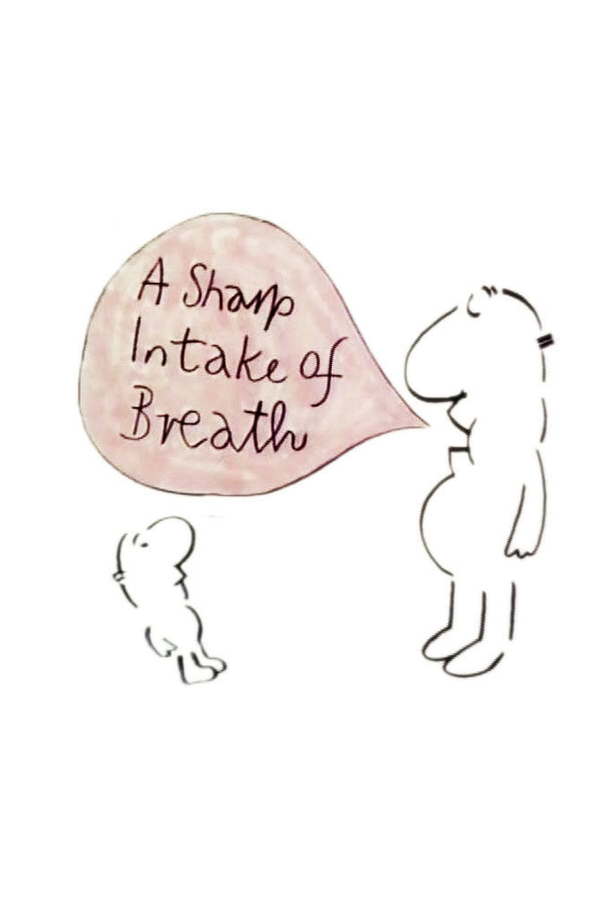 Show A Sharp Intake of Breath