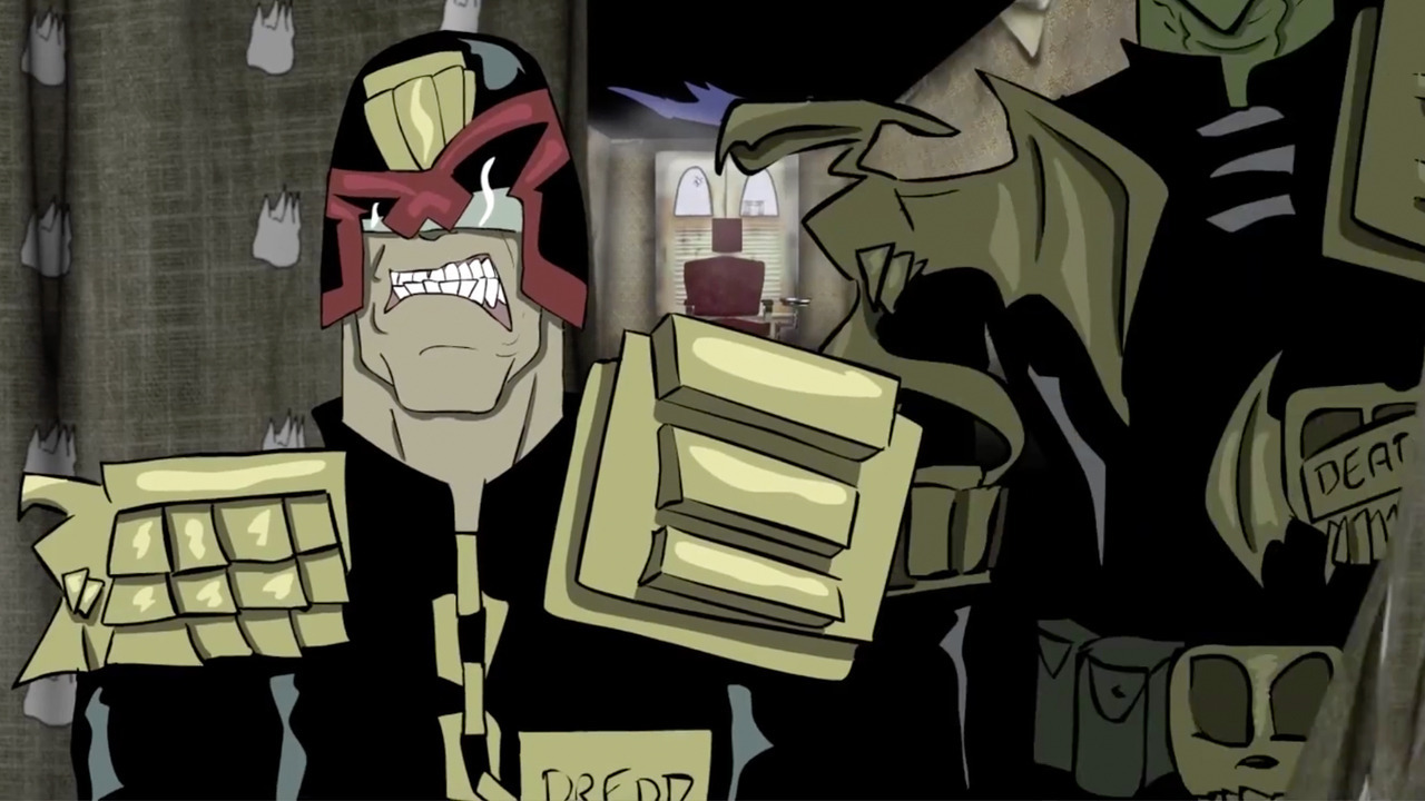Cartoon Judge Dredd: Superfiend