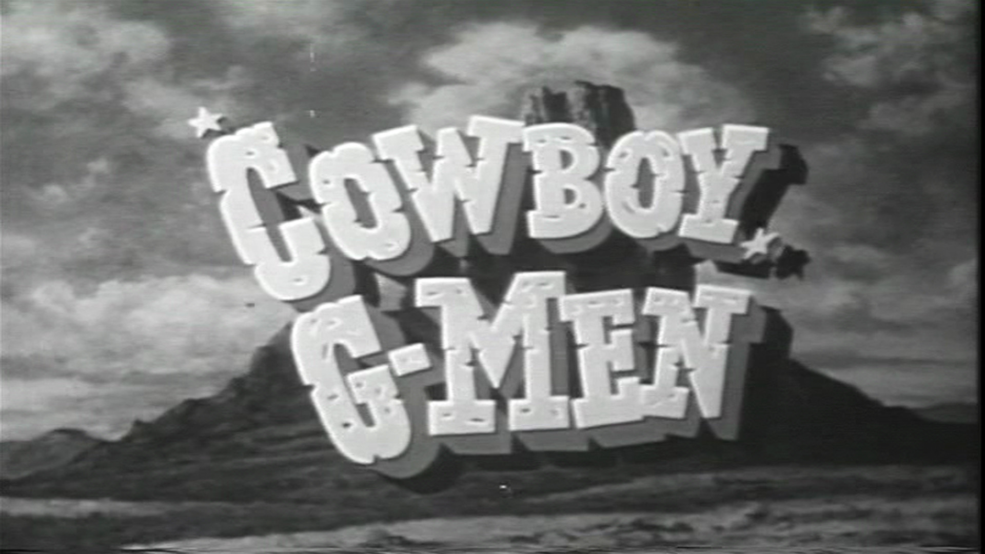 Show Cowboy G-Men